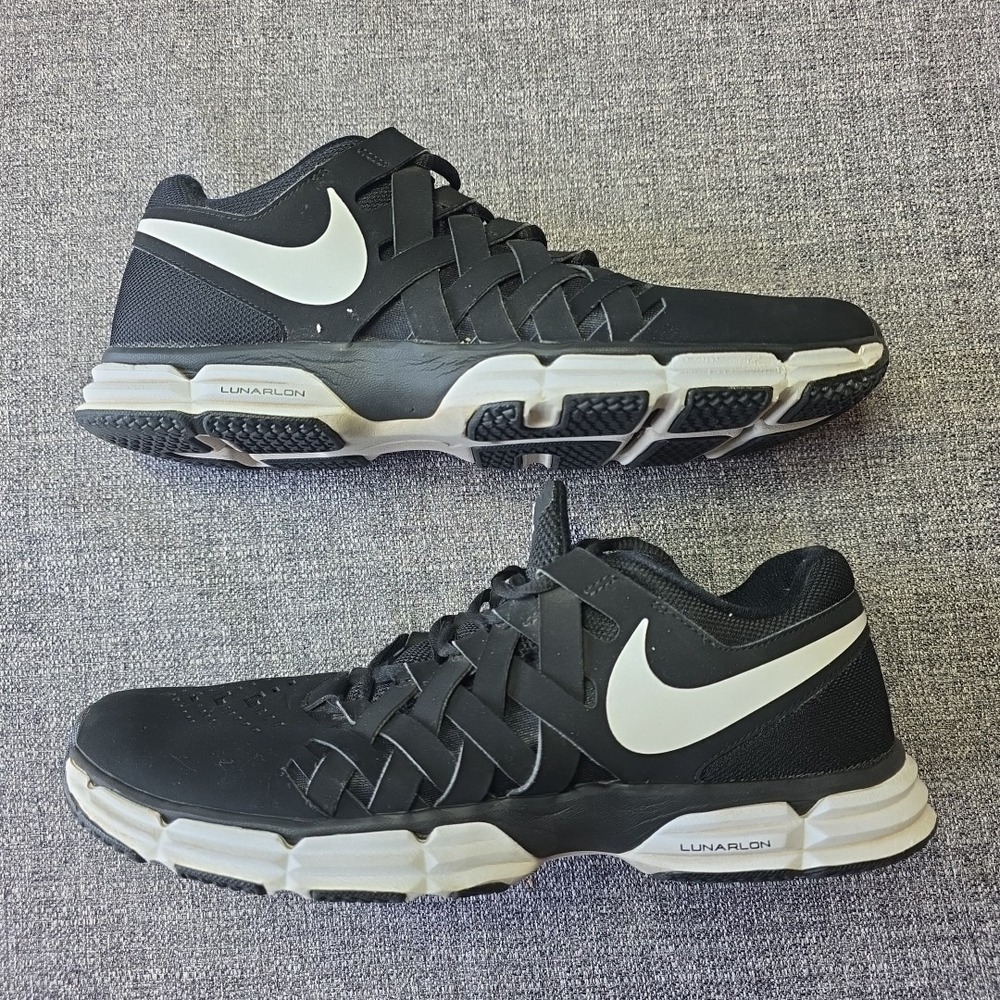 Nike Mens Lunar Fingertrap TR 898066-001 Black Running Shoes Sneakers Size 11